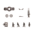 Flames of War - Pacific - Marine 20mm Twin Mk 4 AA Platoon 4