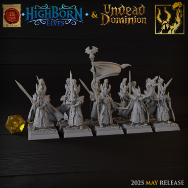 Titan Forges – Highbornes Elves – Sword Masters with EMC