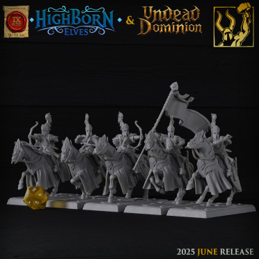 Titan Forge – Highbornes Elves – Light Cavalry