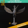 Titan Forge – Highbornes Elves – Regal Guard Officer on Bird of Radiance 1
