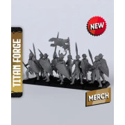 Titan Forge – Sylvans Elves – 10x Forest Guards