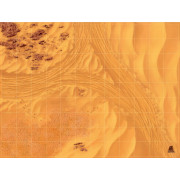 Battlemap  Desert 120x90cm with grid