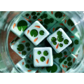Set de 4 dés D6 - Thème étang 1