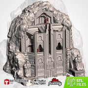 Txarli - Décors Fantasy - The isolated mountain