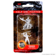 D&D Nolzur's Marvelous Miniatures: Female Half-Orc Fighter