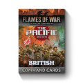 Flames of War - Pacific - British, Australian & Indian Command Cards 0