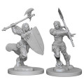 Pathfinder Battles - Half-Orc Female Barbarian 2