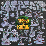 Cast n Play - Masks of Kiimil - Complet Set