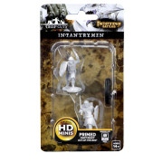 Pathfinder Battles Deep Cuts Unpainted Miniatures: Infantrymen