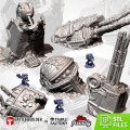 Txarli - Décors Science fiction - Epaves titan 0