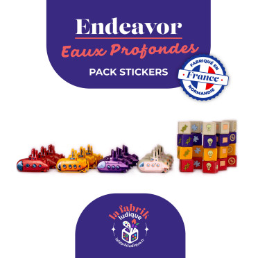 Endeavor Eaux Profondes - Pack de Stickers