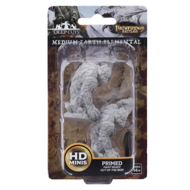 Pathfinder Battles Deep Cuts Unpainted Miniatures: Medium Earth Elemental