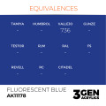 3Gen Ak Interactive - Fluorescent Blue 2