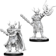 Pathfinder Battles Deep Cuts Unpainted Miniatures: Male Half-Orc Druid