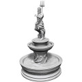 Wizkids Deep Cuts Unpainted Miniatures: Fountain 0