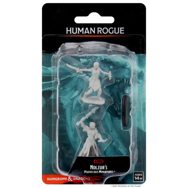 D&D Nolzur’s Marvelous Miniatures - Female Human Rogue