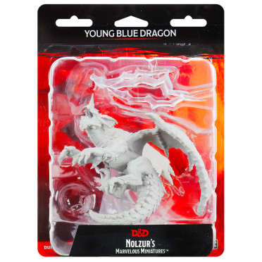 D&D Nolzur's Marvelous Unpainted Miniatures : Young Blue Dragon