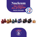 Nucleum La Cour du Progrès - Pack de Stickers 0