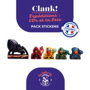 Clank expedition l'or et la soie - Pack de Stickers