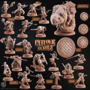 Cast n Play - Catfolks Heroes - Complet Set