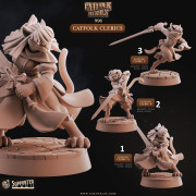 Cast n Play - Catfolks Heroes - Clerics