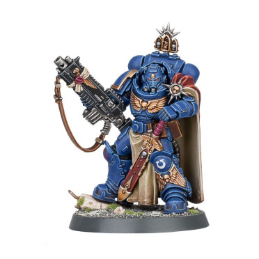 W40K : Adeptus Astartes - Capitaine Space Marine avec fusil bolter lourd de maître