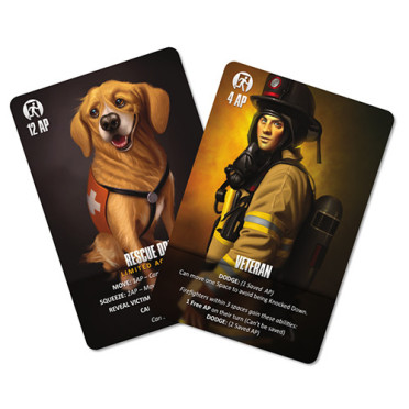 Flash Point: Fire Rescue Expansion : Veteran and Rescue Dog Pack