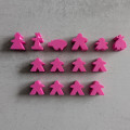 Carcassonne - Set de 14 Meeples Big Box 9