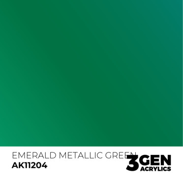 3Gen Ak Interactive - Emerald Metallic Green