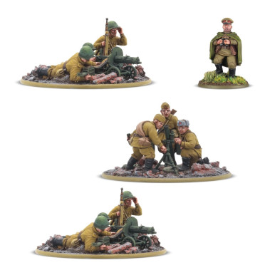 Bolt Action - Soviet - Soviet Infantry Heavy Weapons Platoon