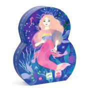 Puzzle Silhouette - Ella La Sirène - 36 Pièces
