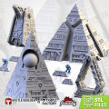 Txarli - Science fiction Terrain - Xenos pyramids 0