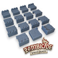 Lot de murs 3D compatible avec Zombicide White Death 0