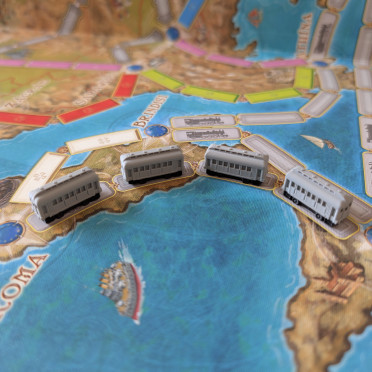 Les Aventuriers du rail - Trains transport de passager 3D