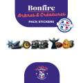 Bonfire Arbres et Créatures - Pack de Stickers 0