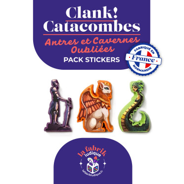 Clank Catacombes : Antres et Carvernes Oubliés  - Pack de Stickers