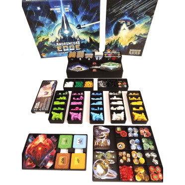 Insert et jetons pour Andromeda's Edge et son extension
