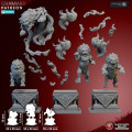 Ghamak - Fantasy - Akai - Komainu Statue 1