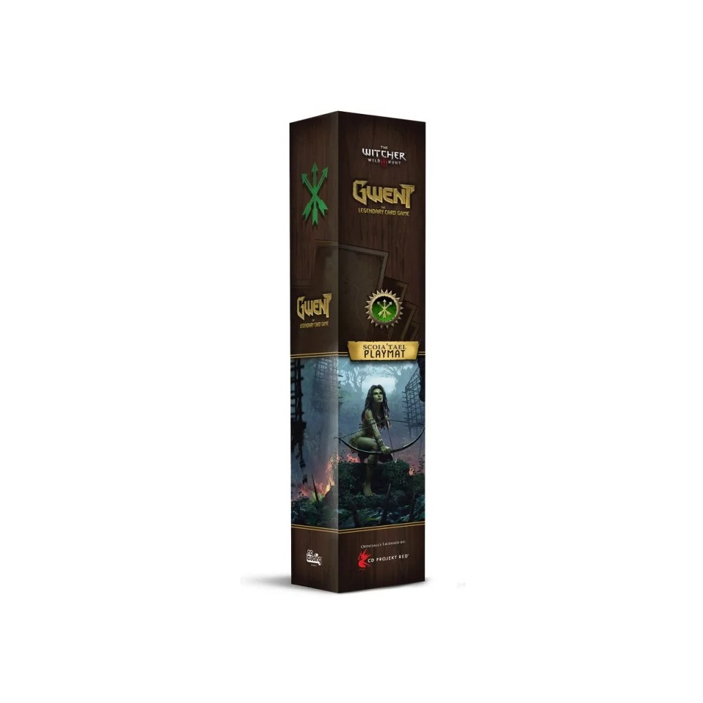 Extension Gwent : Cartes De Ballade Légendaires Héros - Faction Scoia'tael, 10 Cartes Métallisées, Pour Joueurs De 14 Ans Et +