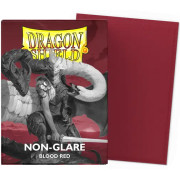 100 Dragon Shield Matte Non-Glare : Red