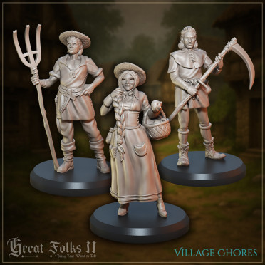Great Grimoire - Great Folks 2 - Village Chores