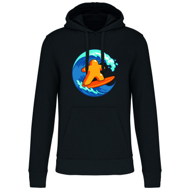 Sweat Surfeur - Noir