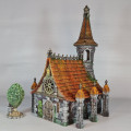 3D4U - Saggy Bottom Chapel - Medieval Town Set 1