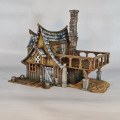 3D4U - River Master's Hut - Medieval Town Set 0