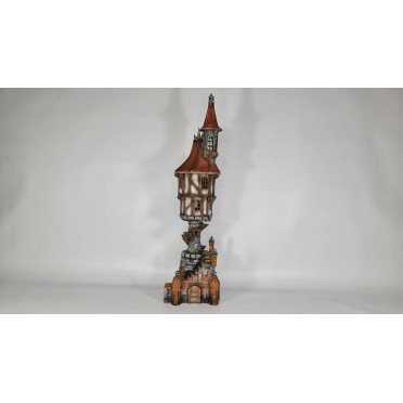 3D4U - Steeple Manor - Medieval Town Set