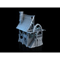3D4U - Beetroot House in Ruins - Medieval Town Set 2
