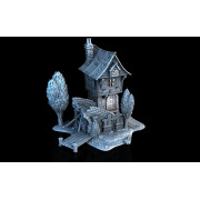 3D4U - Broken Bridge - Medieval Town Set