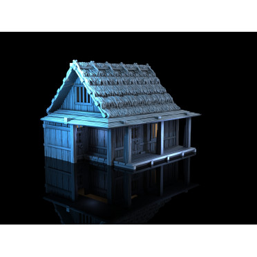 3D4U - Foreman's Hut - Medieval Town Set