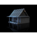 3D4U - Foreman's Hut - Medieval Town Set 1