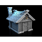 3D4U - Hunter Lodge - Medieval Town Set